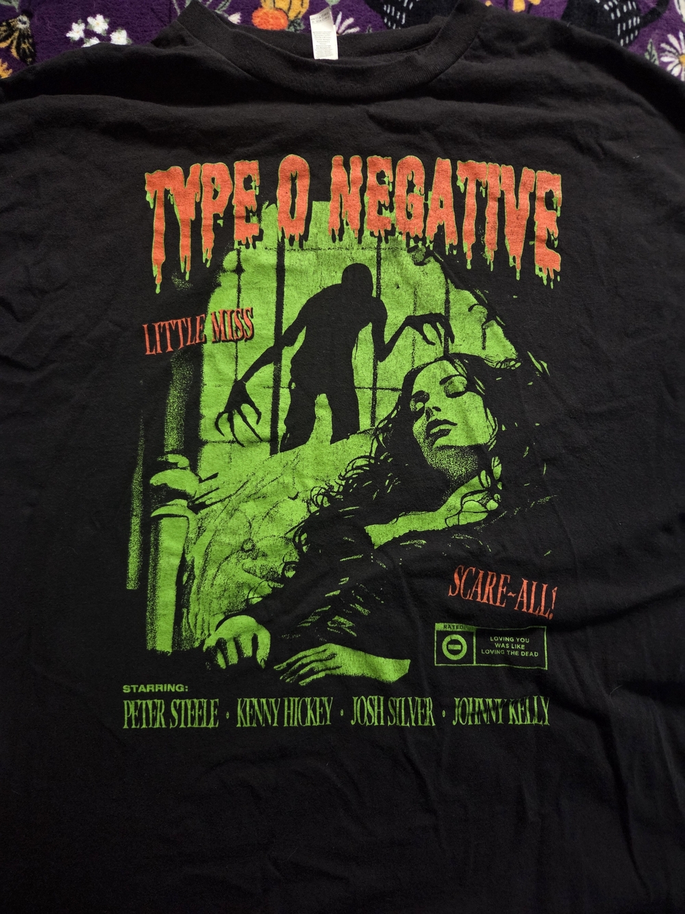 Limited Type O Negative Halloween Black No 1 Shirt 2XL